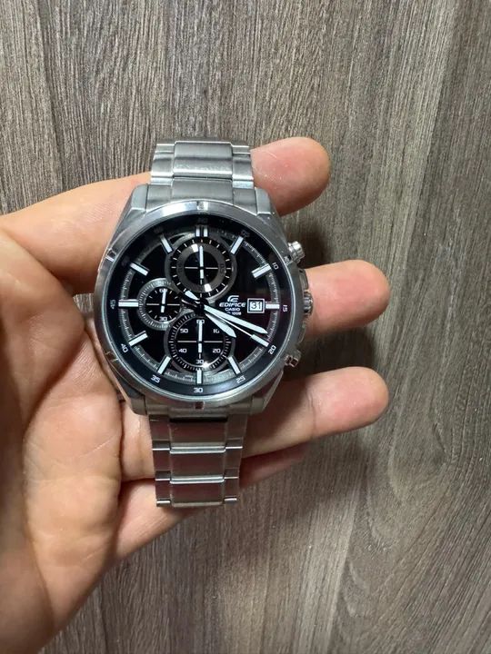 Relógio Casio Edifice Cronógrafo - Prata
