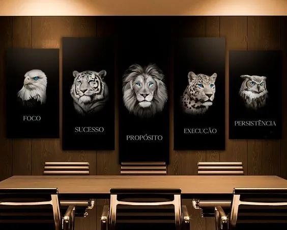 Quadro Decorativo 5 Peças 