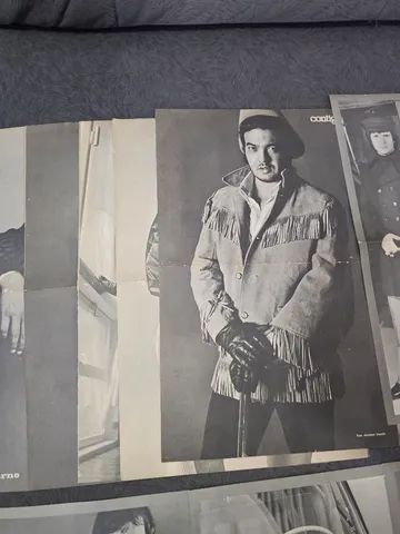 Antiguidade pôster revista contigo década 70 80 roberto carlos - Foto 6