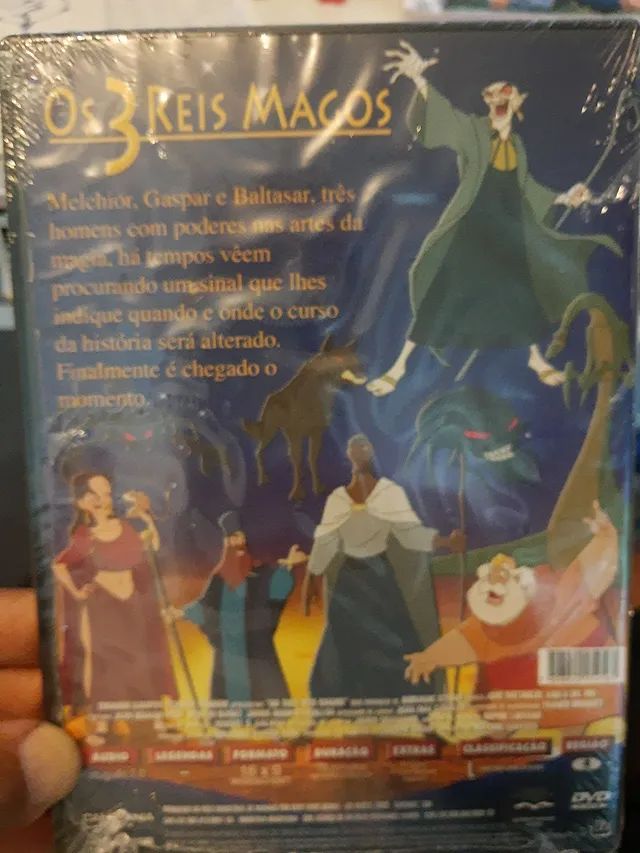 DVD Os Três Reis Magos - Lacrado  - Foto 2