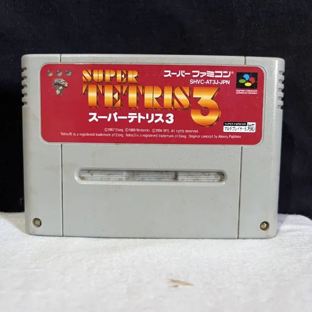 Super tetris 3 nintendo super famicom