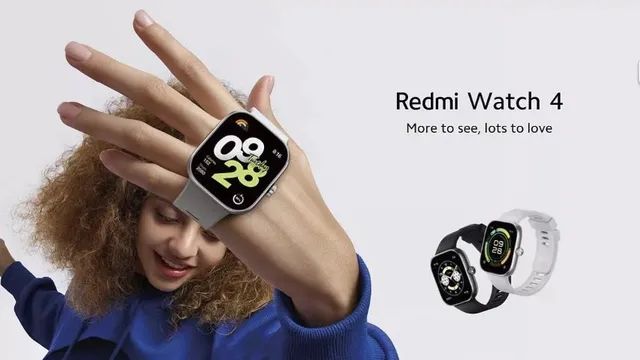 Smartwatch Redmi Watch 4 Obsidian Black 1.97 - Foto 3