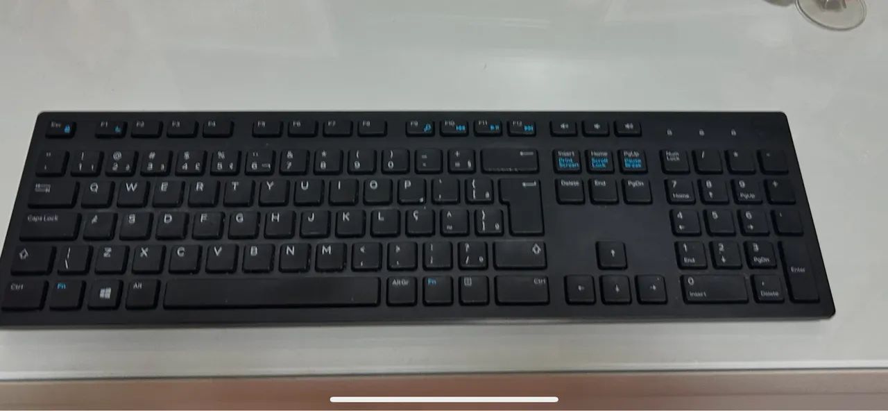 Teclado sem fio Dell (sem o adaptador)