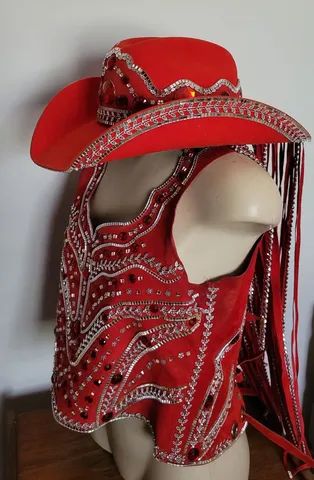 Traje luxo rainha rodeio 