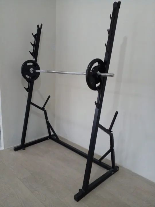 Suporte Regulável Para Agachamento e Supino em Recife  - Foto 3