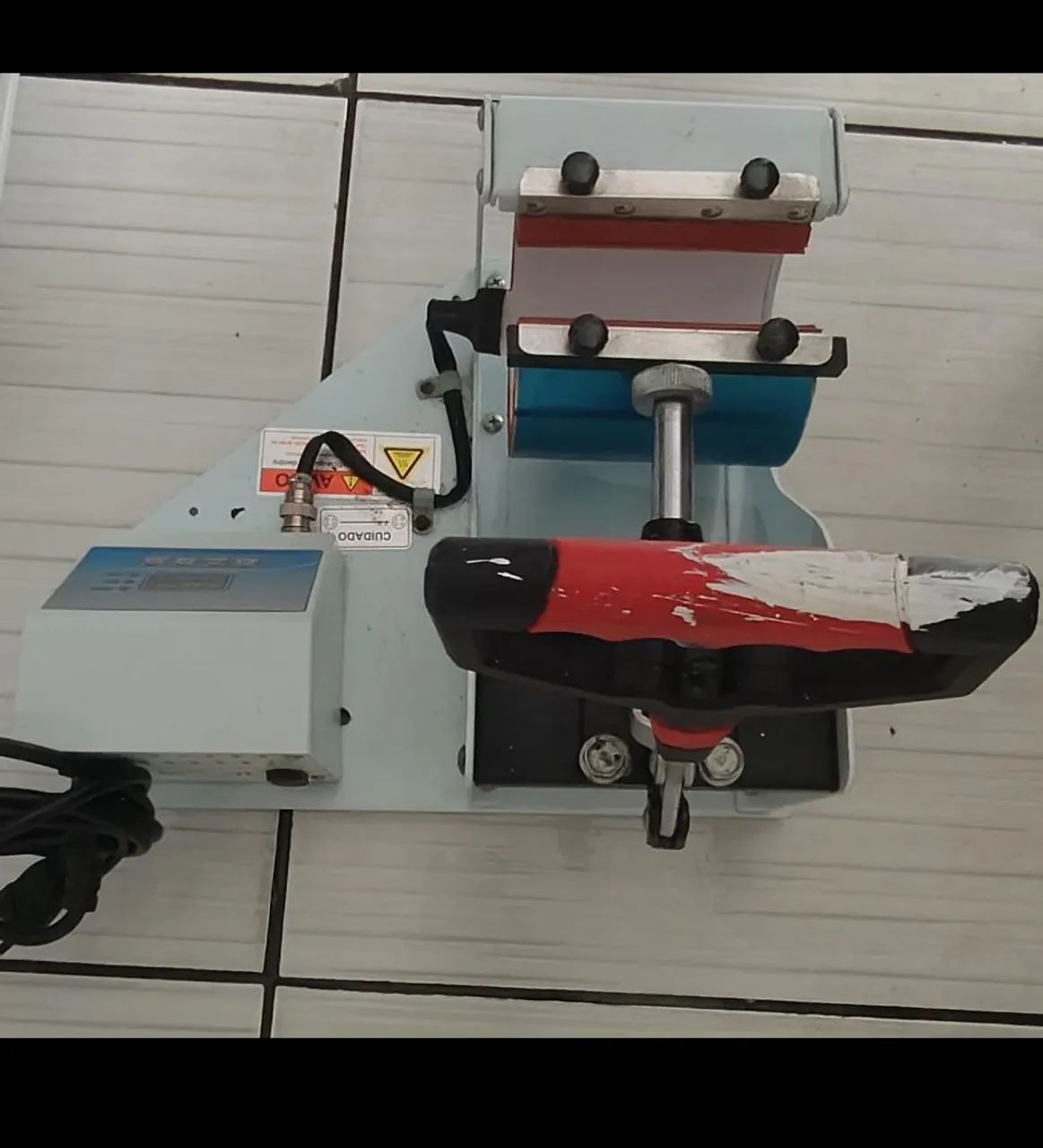 Máquina de estampar. Rimaq. Camisetas área de trabalho, 40x50.  - Foto 6