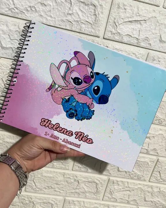 Personalização de Caderno Stitch  - Foto 3