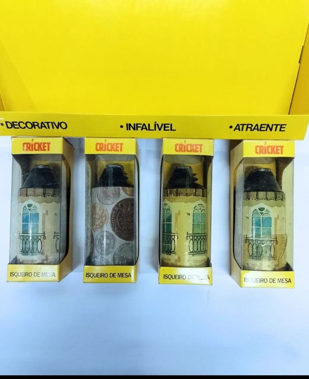 Conjunto de isqueiros de mesa Cricket da Gillette - Foto 2