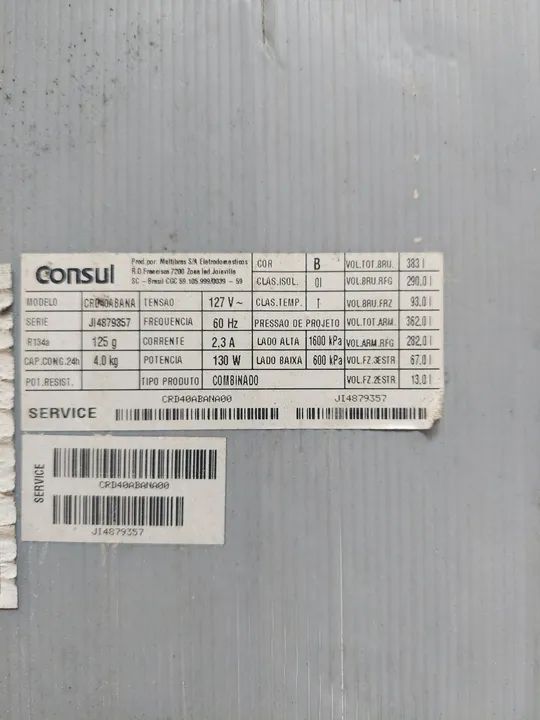 Geladeira Duplex (NÃO GELA) - Foto 5