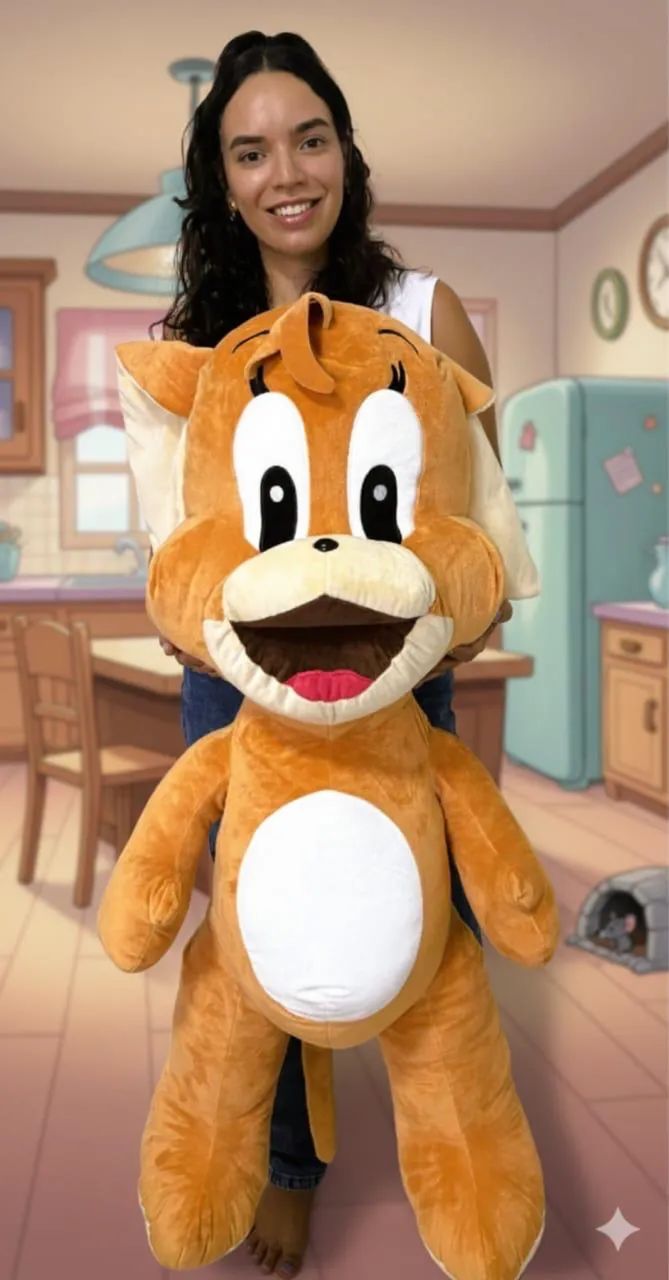 Pelúcia gigante - Tom e Jerry - Foto 2