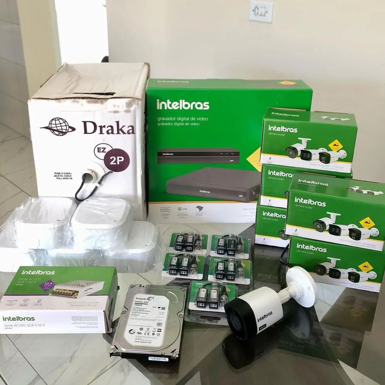 Sistema de câmeras completo 