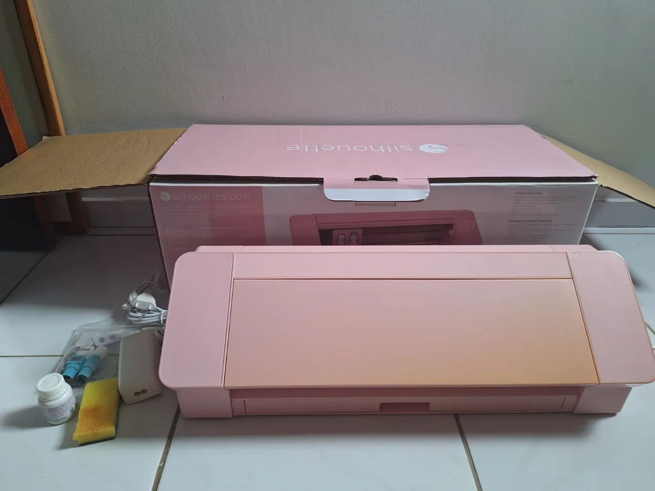 Máquina de Corte Silhouette Cameo 3 Rosa - Foto 5