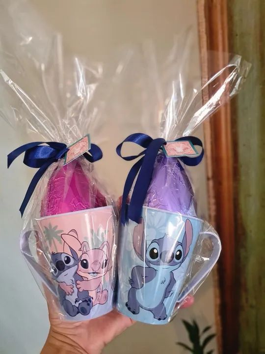 Kit Coelhinho Stitch - Páscoa