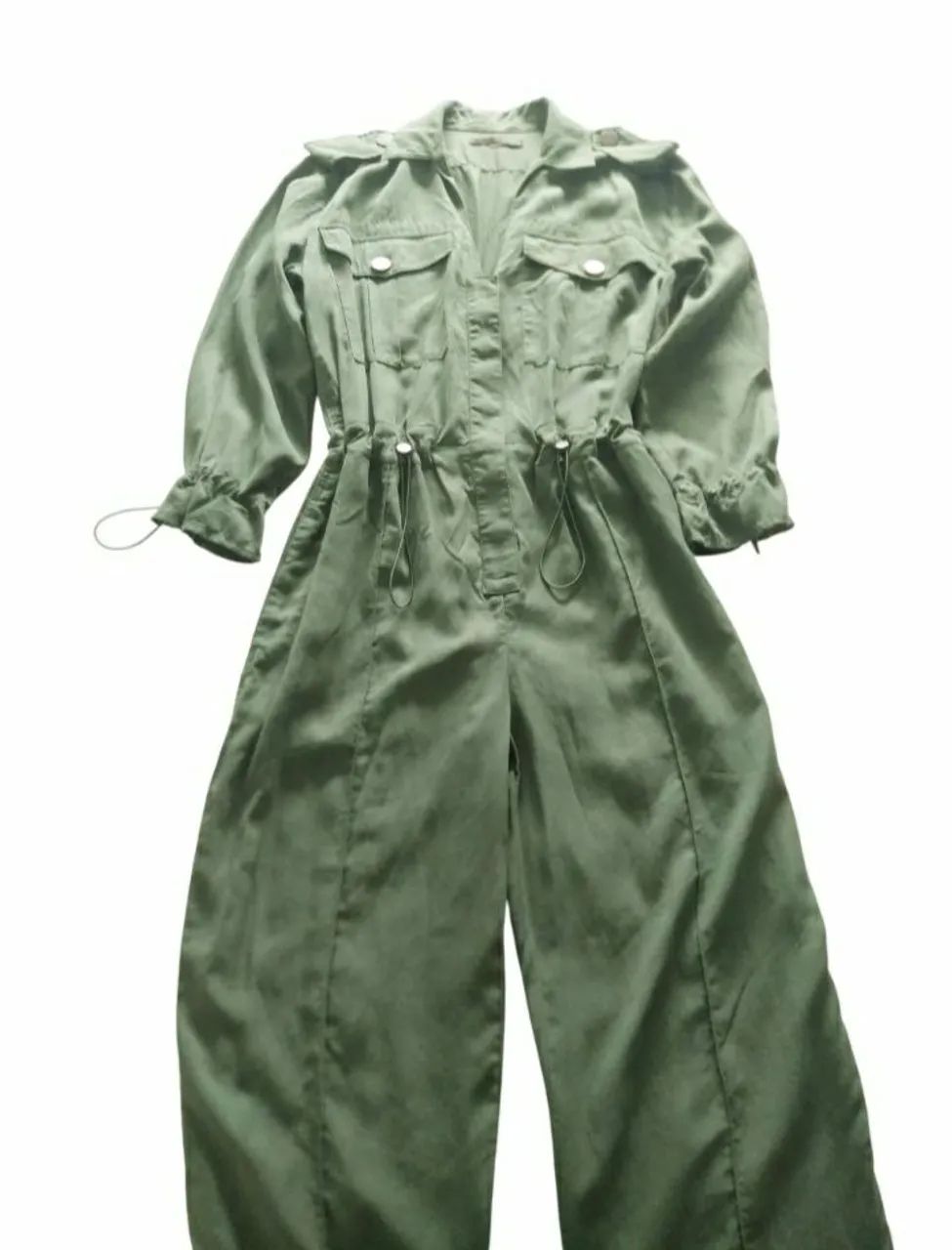 MACACÃO LONGO, VERDE MILITAR, MARCA ANIMALE.