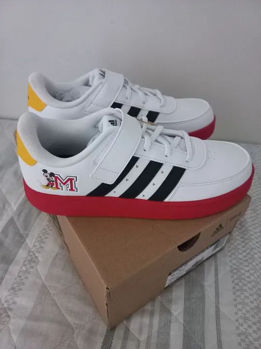 Tênis Adidas Mickey Mouse Infantil - Foto 3