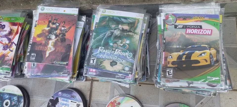 Jogo XBOX 360 paralelo são 325 jogos na compra lote sai R$ 2.99 cada um só vendo tudo