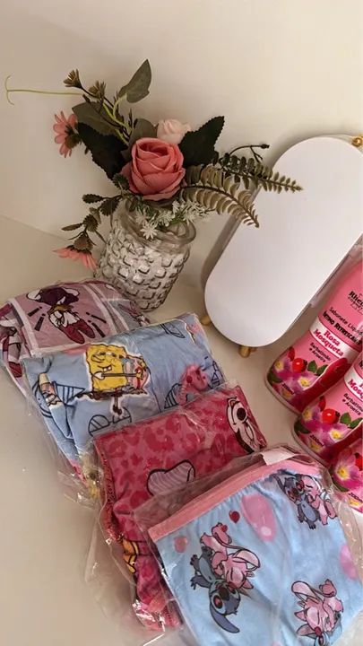 Baby Doll com Renda Rosa - Foto 3
