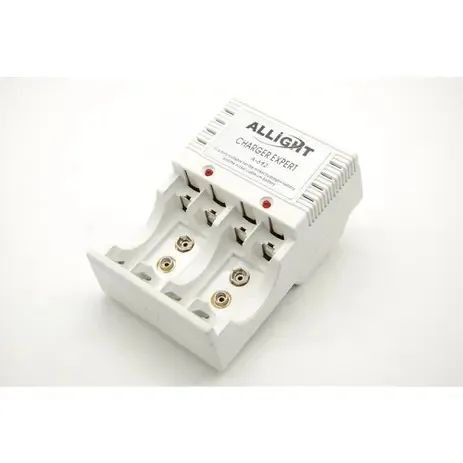 Carregador de Pilhas e Baterias 9V Allight AA/AAA/Bateria 9V - WZetta