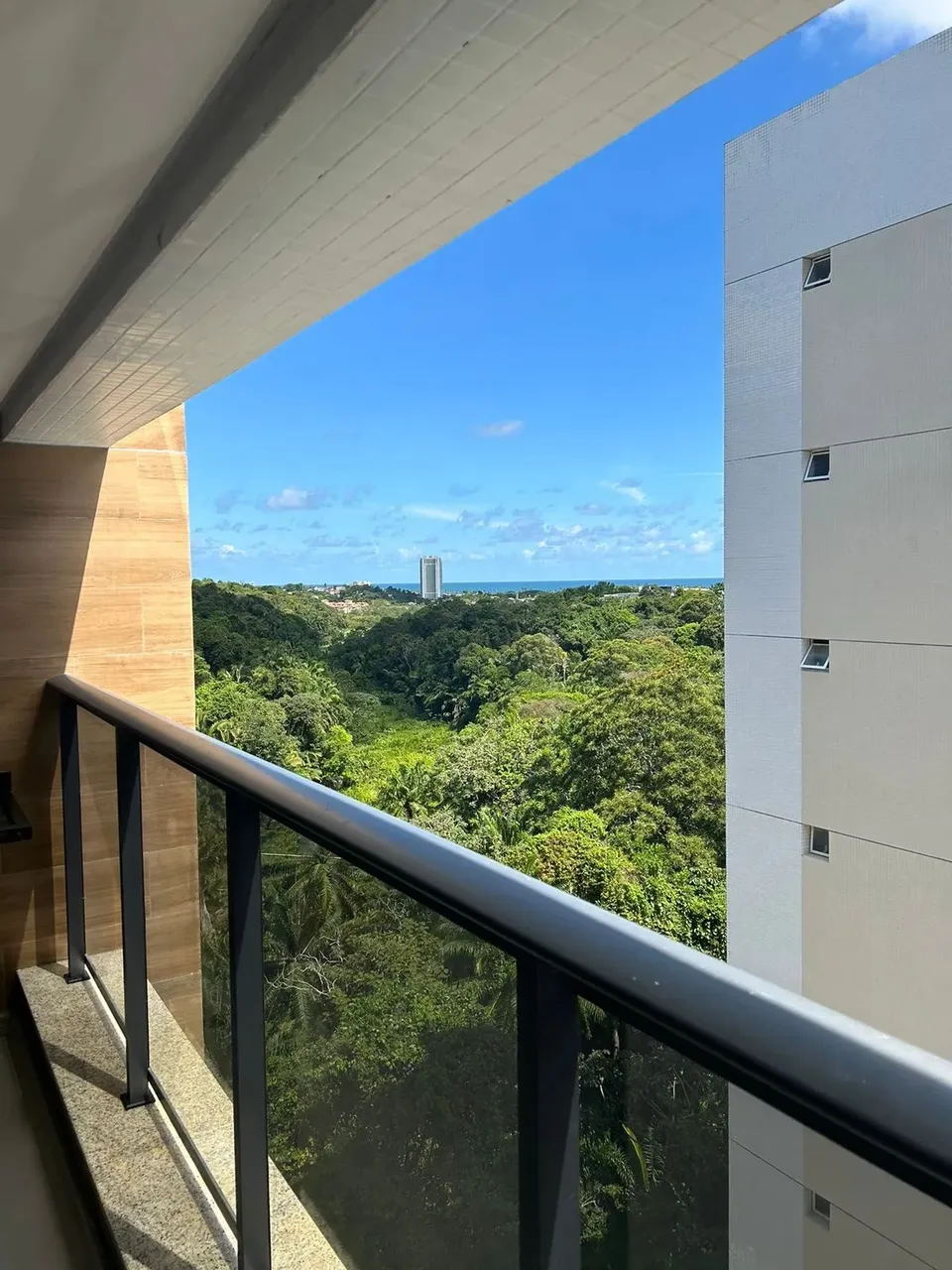 Quarto e sala em Alphaville | Lavabo | Andar alto