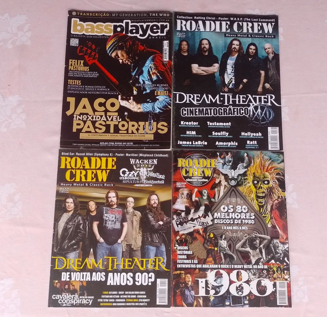 Lote de Revistas Downbeat, Bass Player, Guitar, Roadie Crew, Jazz Time. Oportunidade  - Foto 4