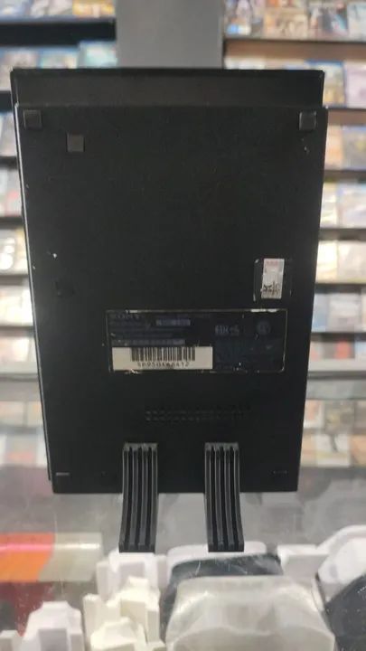 Travas e pezinhos do ps2 slim 7000 e 9000 8 peças preto