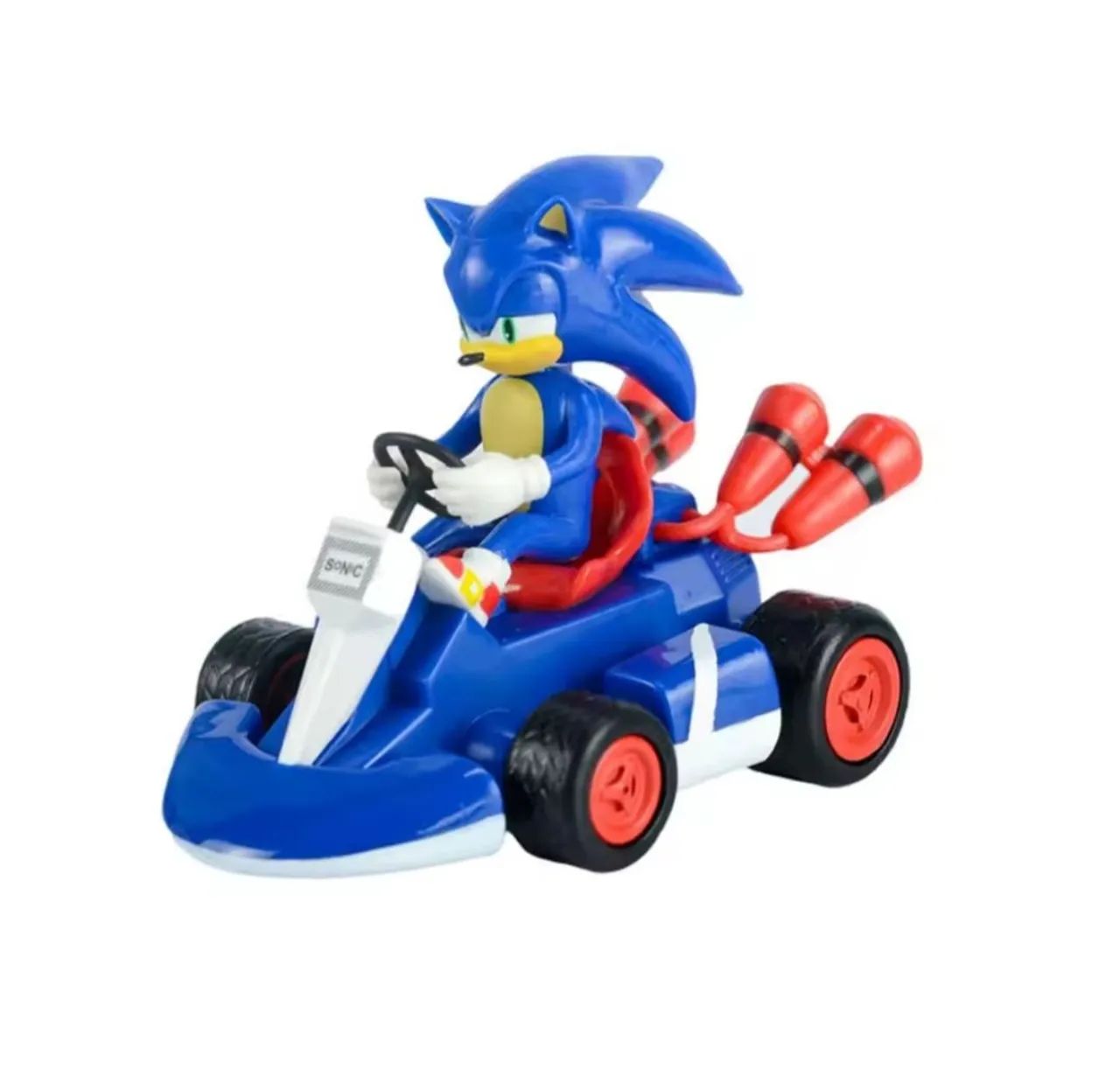 Carrinho Sonic Kart de fricção  - Foto 2