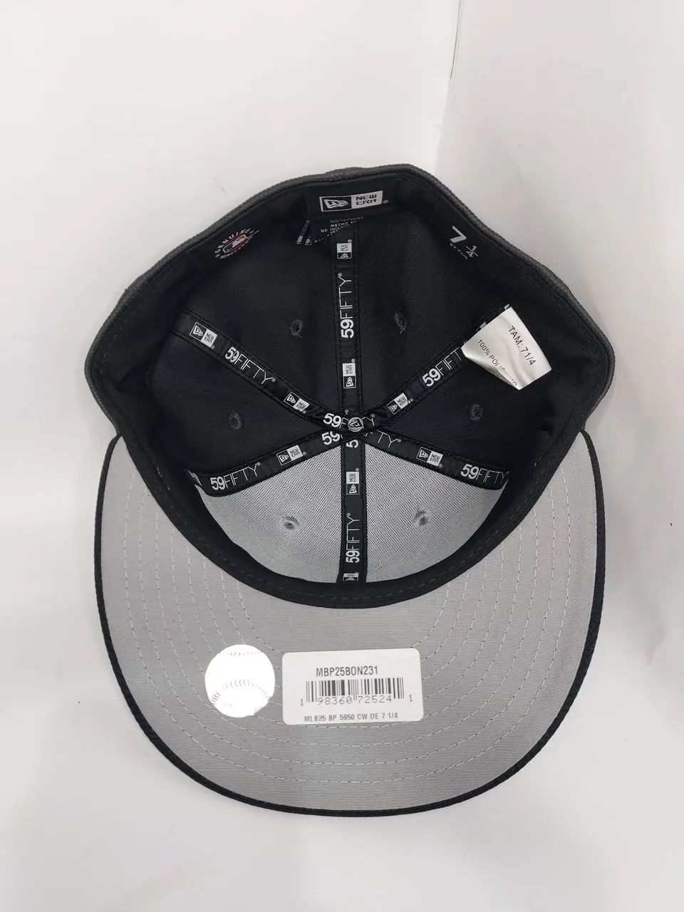 Boné Detroit tigers cinza - New era - 59fifty - Aba reta - baseball - Mlb - Foto 4