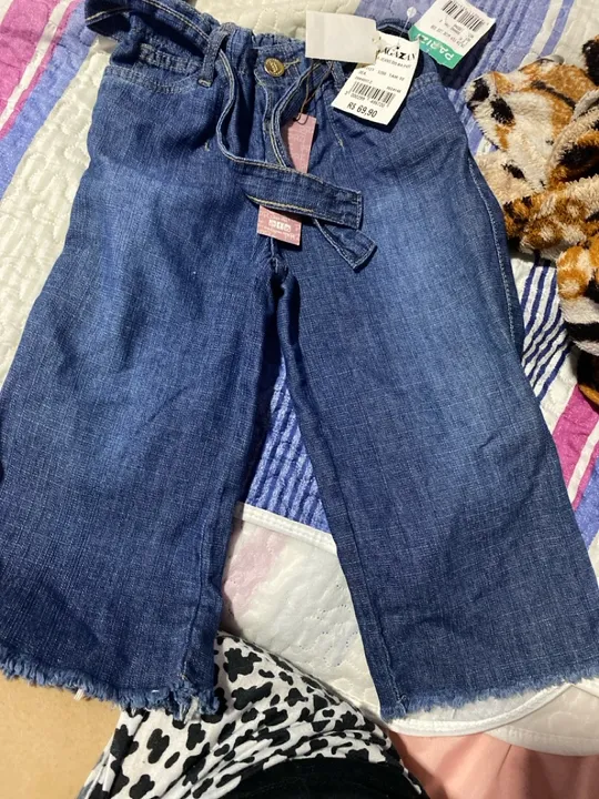 Calça Jeans Infantil - Tamanho 1-2