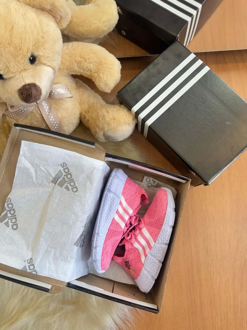 Tênis Infantil Rosa - Novo - Foto 3