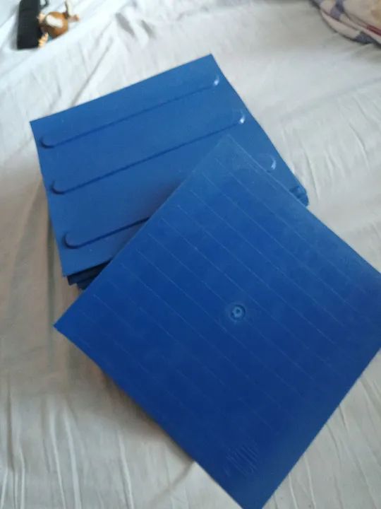 Pisos táteis borracha (azu) 25 unidades.(Preço e quantidade negociável) - Foto 2