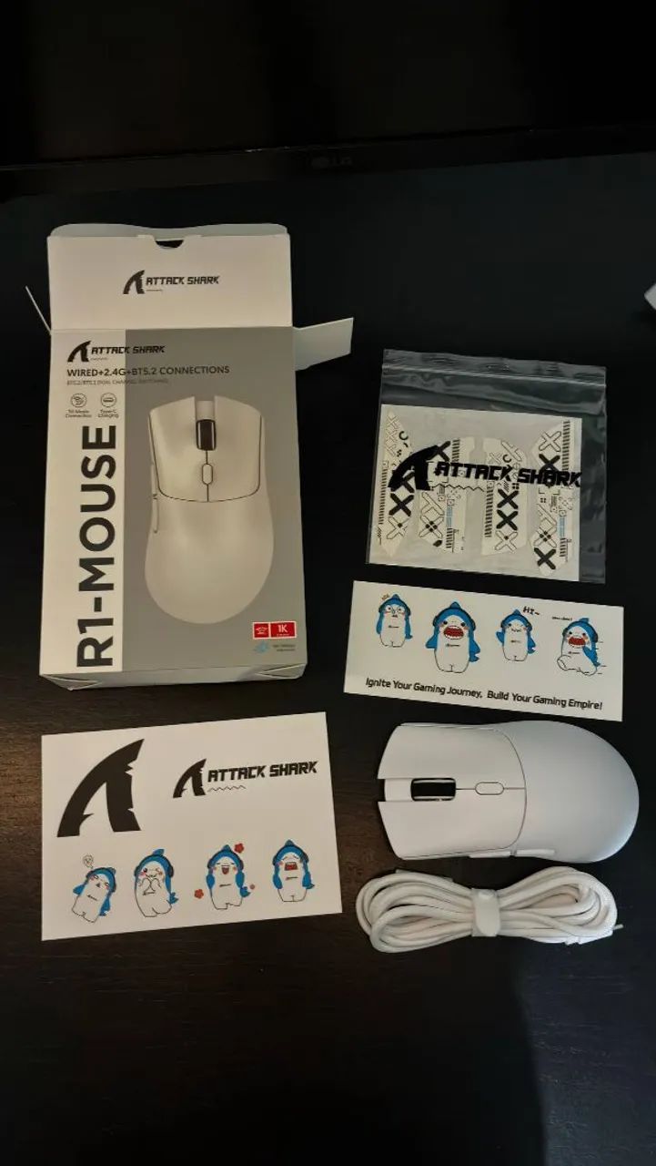 Mouse Gamer Attack shark R1  - Foto 4