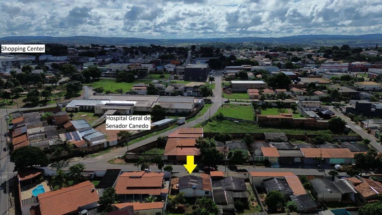 Casa com lote de 360m2 no Centro de Senador Canedo Oportunidade - Foto 3