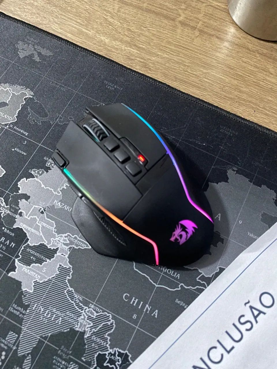 Mouse Gamer RGB Redragon Swain M915