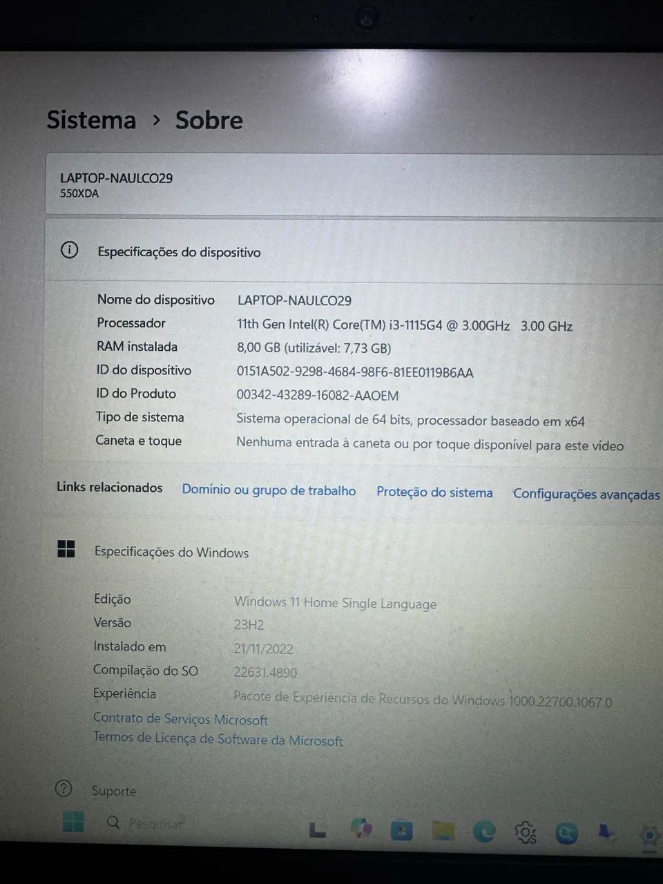 Notebook Samsung Book i3  - Foto 3