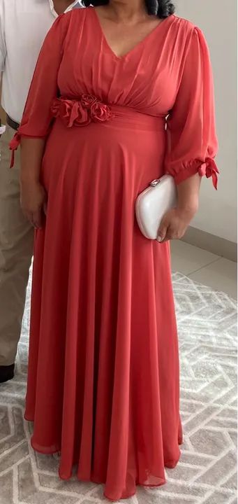 Vestido Longo Terracota - Foto 5