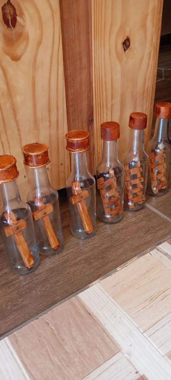 Garrafa para decoração 