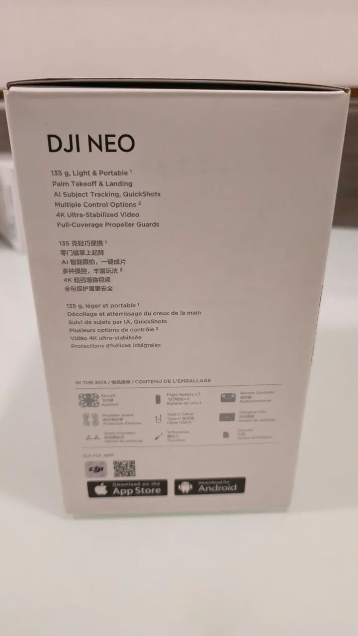 Drone DJI NEO Combo Fly More - Lacrado e com NF - Foto 4