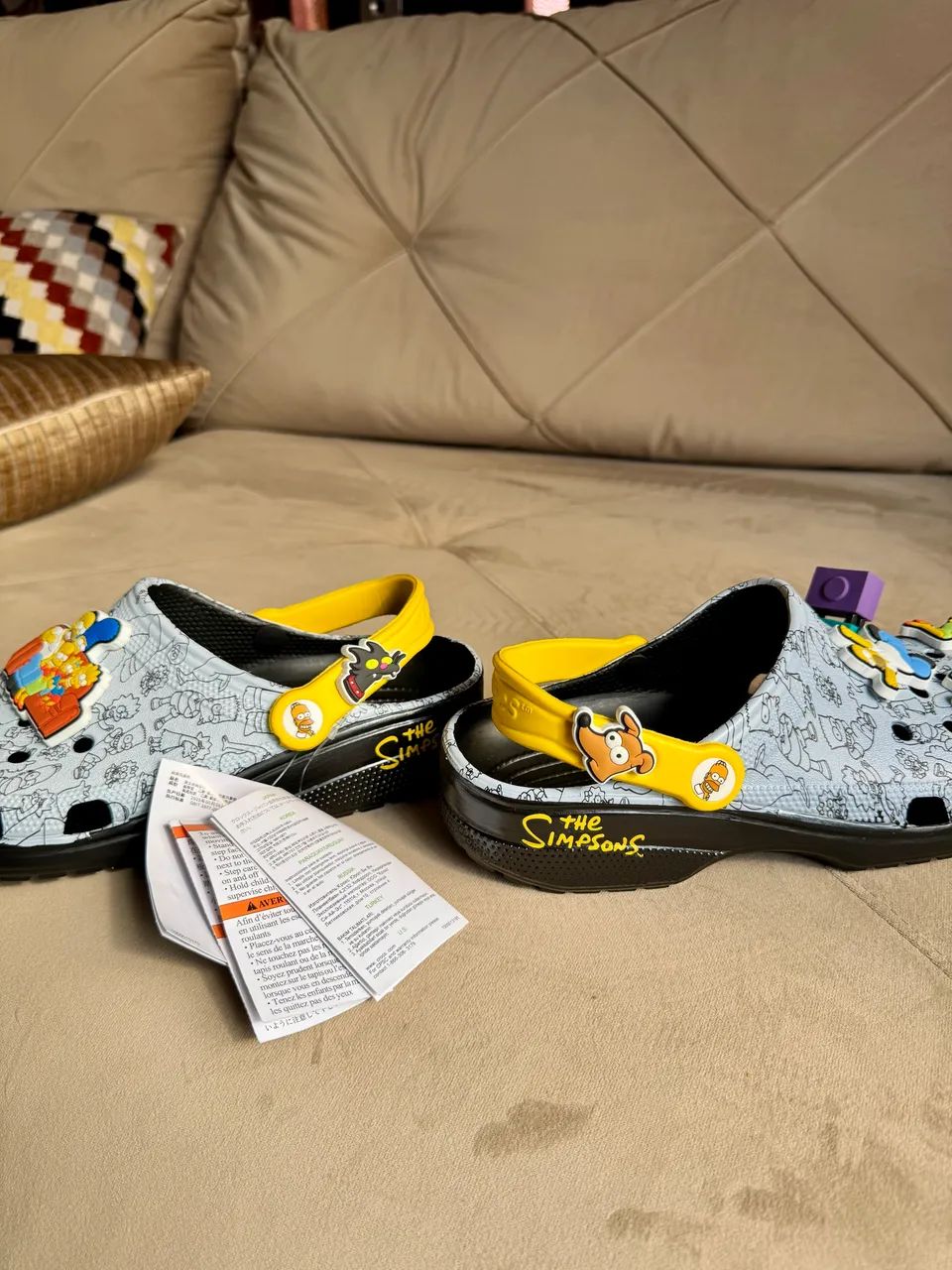 Sandália Crocs The Simpsons Classic Clog MULTI num.38/39 - Foto 6