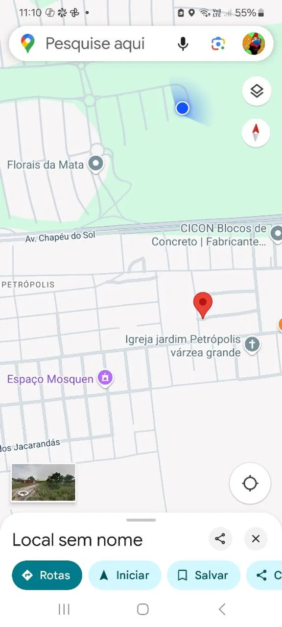 TERRENO JD NITEROI - VG , CHAPEU DO SOL