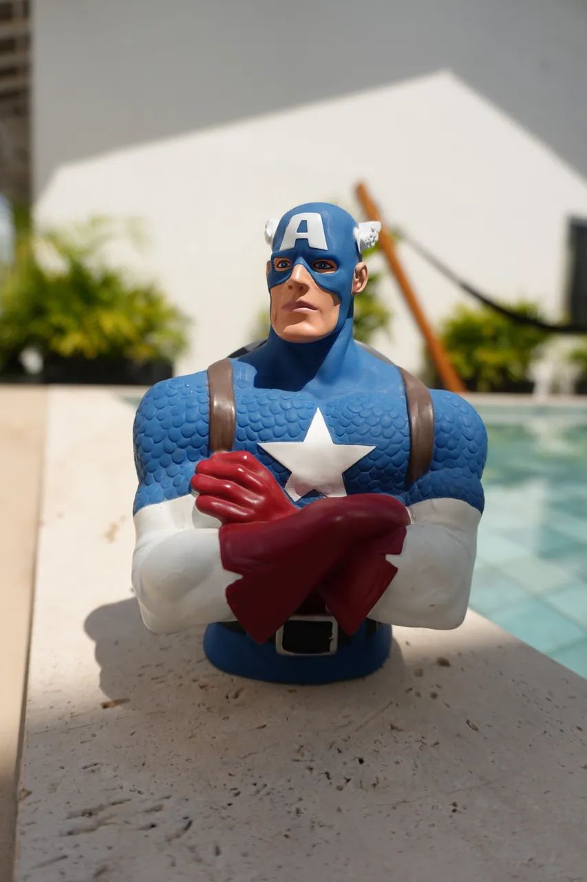 Cofre Action Capitão América  - Foto 3