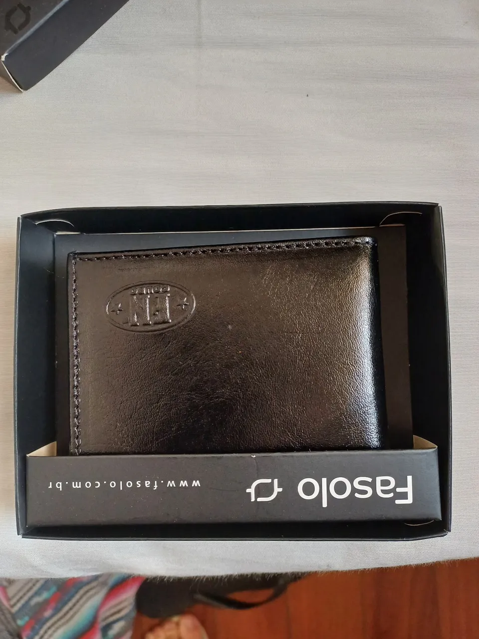 Carteira de Couro Fasolo 40 reais