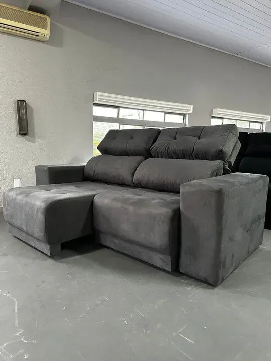Sofá Retrátil Salvador 3 Lugares (2,00m)