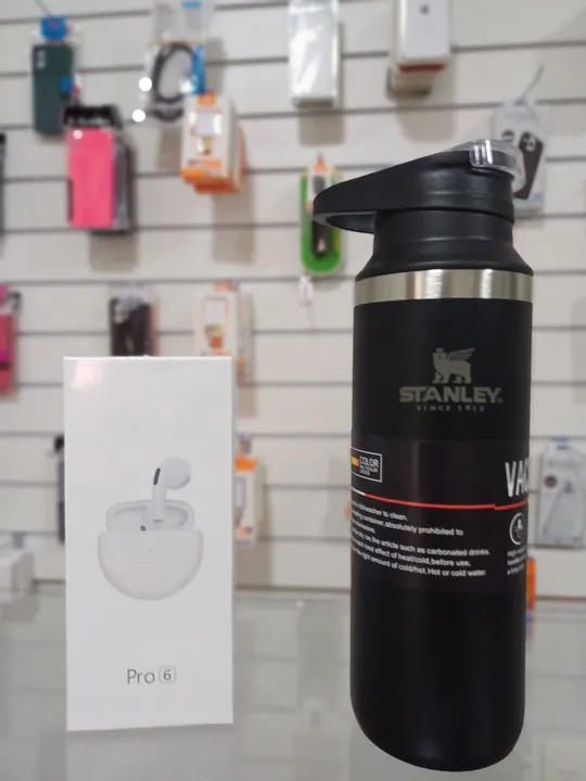Kit Garrafa Térmica de 510ml mais Fone Pro?