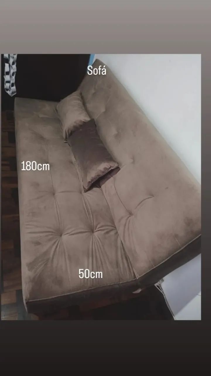 Sofá Cama Novo - Foto 4