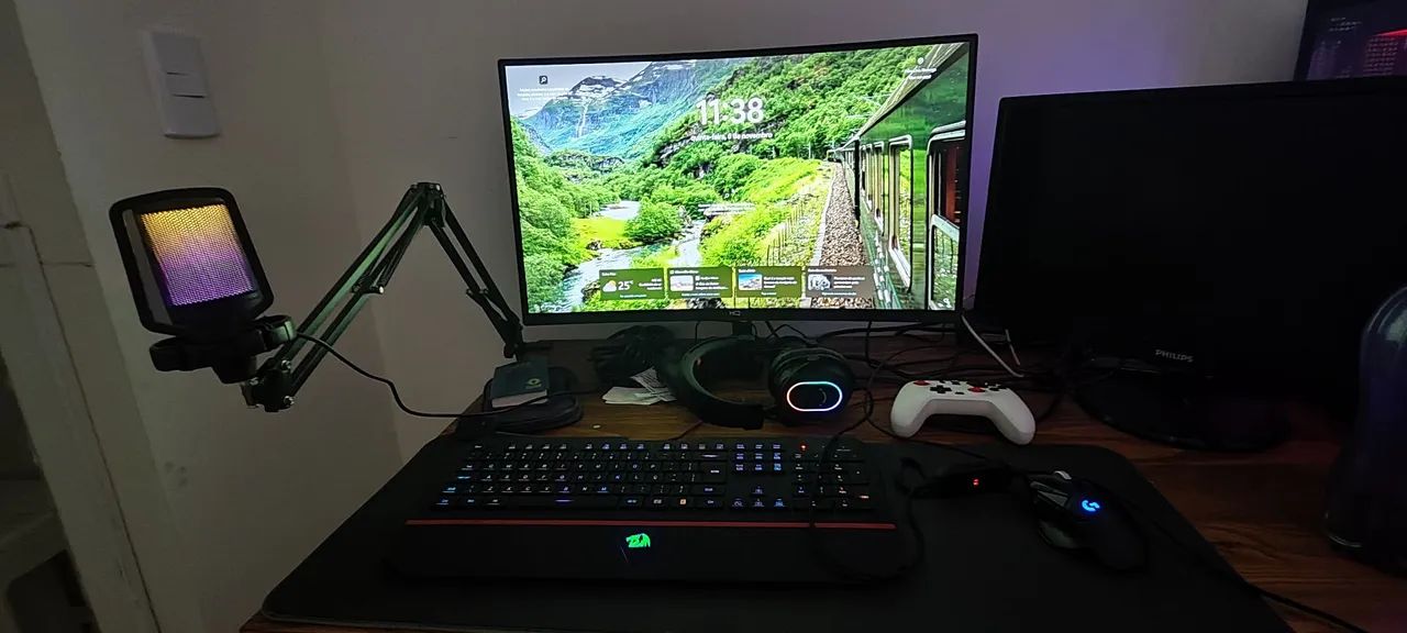 Vendo PC Gamer rodando tudo.64312831076353121