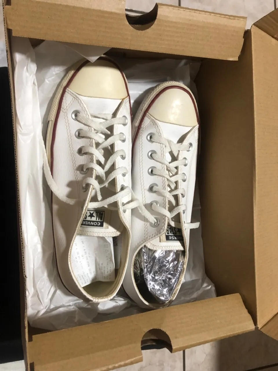 Converse All Star Branco - na caixa!