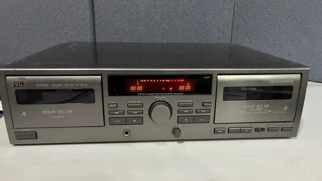 Deck Toca Fitas JVC TD-W209 - Foto 4