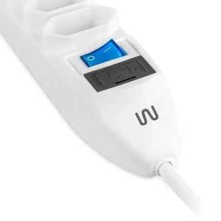 Filtro de Linha Multilaser 5 Tomadas Cabo 1.20m - WZetta - Foto 3