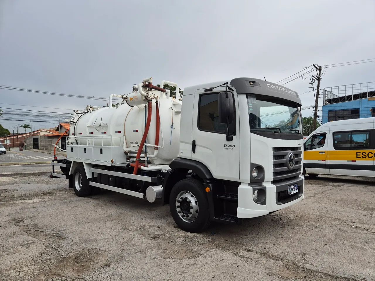 Vw 17260 2023 tanque combinado vacuo e hidrojato