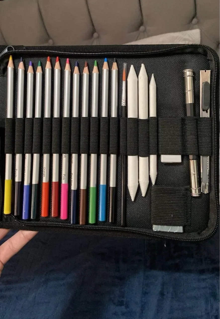 Estojo de Desenho Profissional Completo